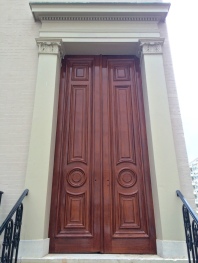 Done! How 'bout them doors? 164 years old and never looking better!